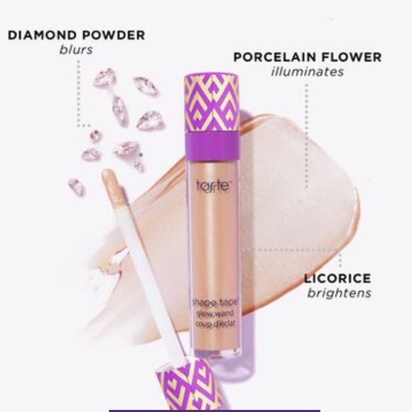 ✨TARTE Shape Tape Glow Wand Vegan Liquid Highlighter - Alight - Picture 5 of 8